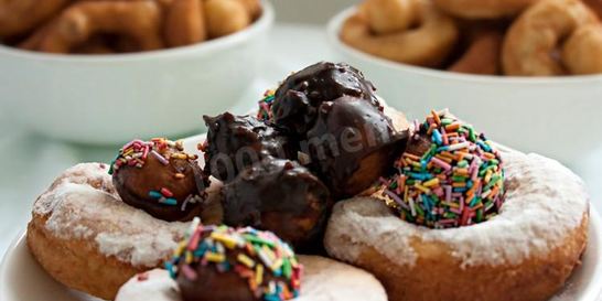 Пончики дрожжевые