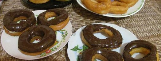 пончики классические на дрожжах. Шаг 20