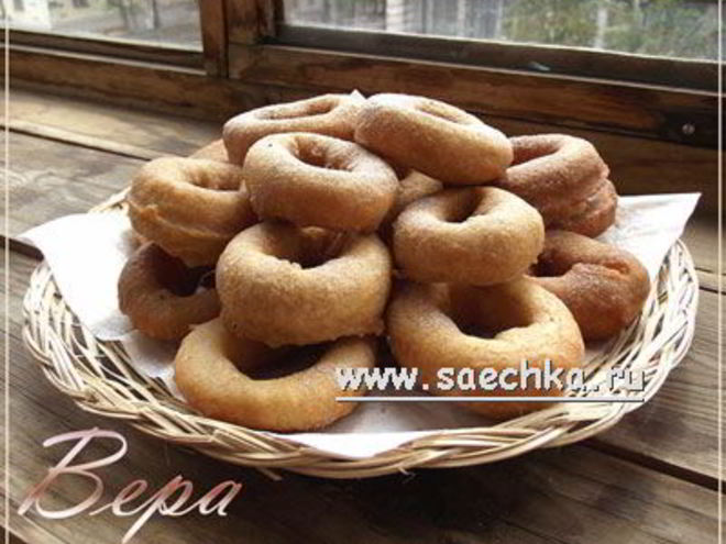 Рецепт пончиков с корицей
