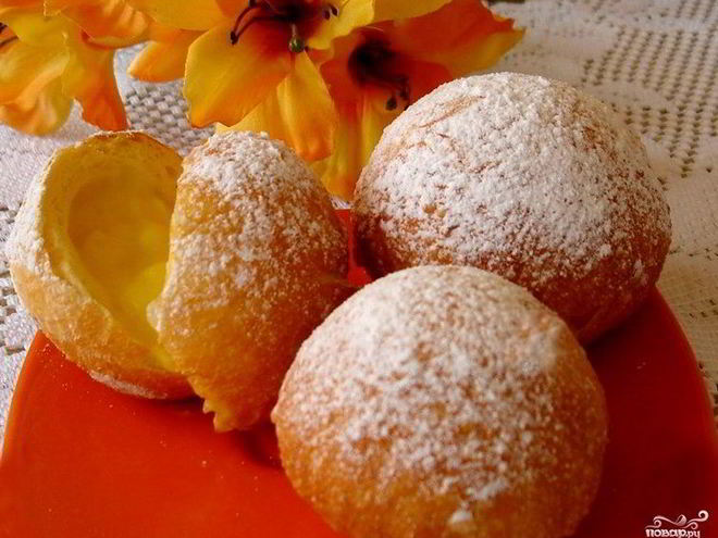 Рецепт пончиков с начинкой