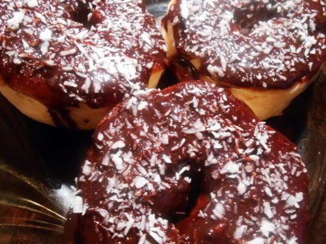 Рецепт пончиков с шоколадной глазурью