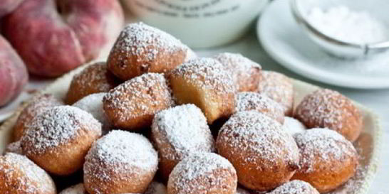 Пончики творожные