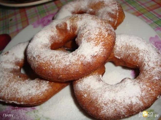 Рецепт пончиков
