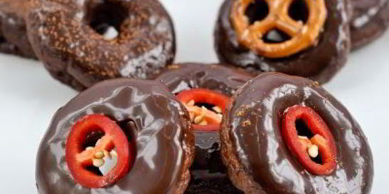 Шоколадные пончики