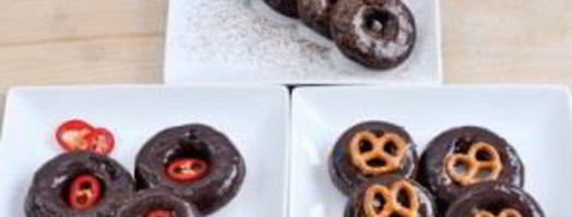 шоколадные пончики. Шаг 9