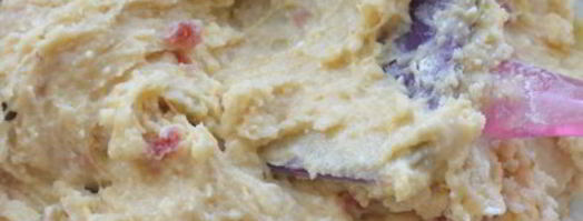 творожные пончики с малиной. Шаг 4