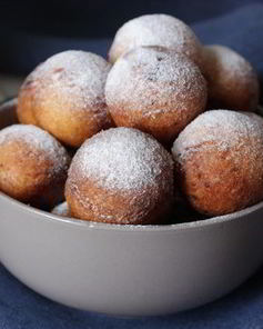 Ванильные пончики на соде