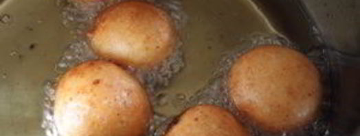 ванильные пончики на соде. Шаг 4