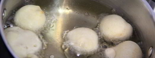 воздушные пончики на кефире. Шаг 9