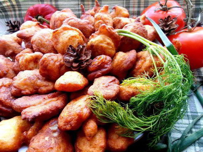 Рецепт заварных картофельных пончиков