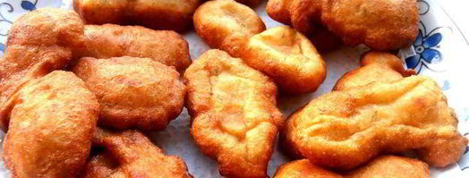 заварные картофельные пончики. Шаг 21