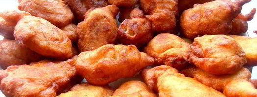 заварные картофельные пончики. Шаг 22