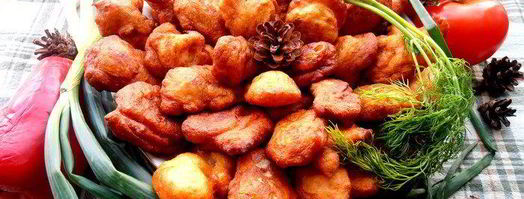 заварные картофельные пончики. Шаг 23