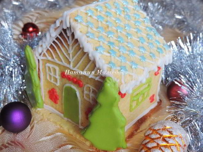 Рецепт имбирного пряничного домика