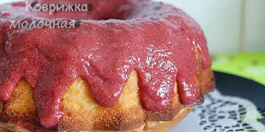 Коврижка молочная