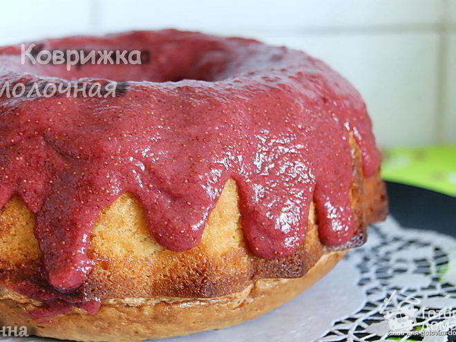 Рецепт коврижки молочной