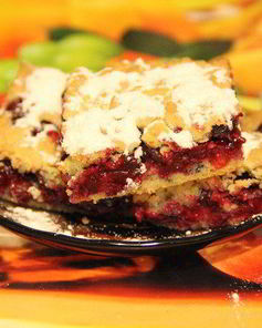 Коврижка с брусникой