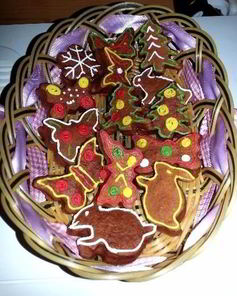 Новогодние пряники козули