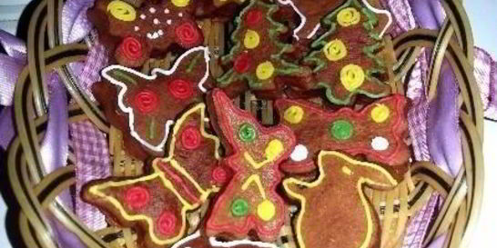 Новогодние пряники козули