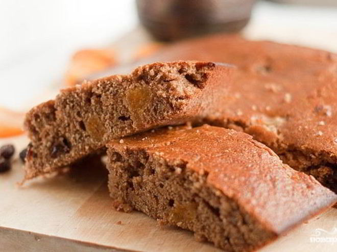 Рецепт постной коврижки