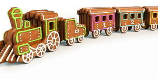 Пряничный поезд