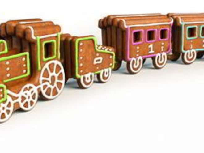 Рецепт пряничного поезда