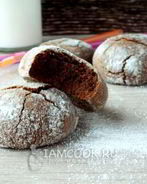 Пряники с шоколадом