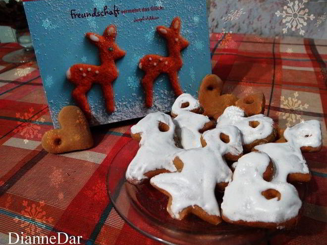 Рецепт рождественских медовых пряников