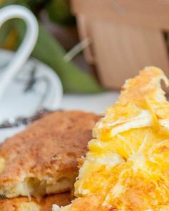 Апельсиновая шарлотка-перевертыш по-итальянски