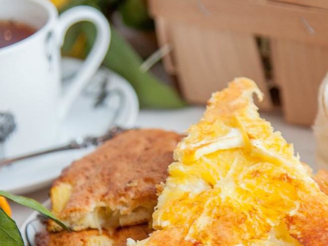 Рецепт апельсиновой шарлотки-перевертыша по-итальянски