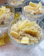 Банановая шарлотка