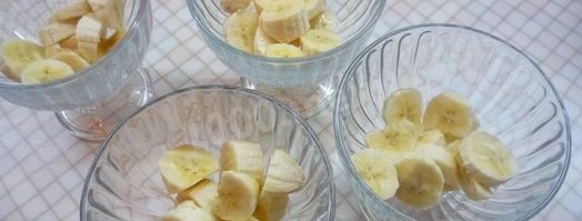 банановая шарлотка. Шаг 4