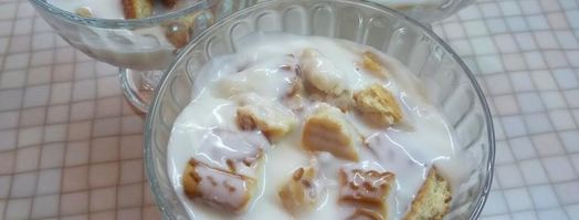 банановая шарлотка. Шаг 6