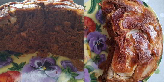 Медовая шарлотка