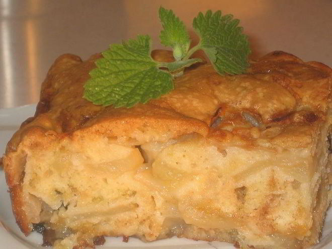 Рецепт неклассической шарлотки первой любовь