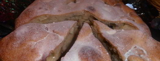 ореховая шарлотка на сгущенке. Шаг 13