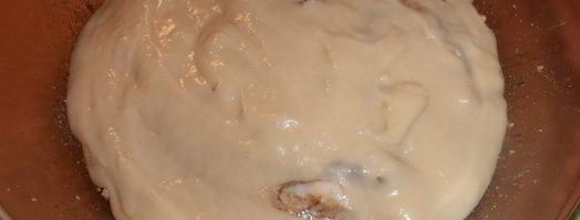 ореховая шарлотка на сгущенке. Шаг 10