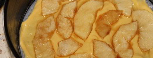 пирог карамельная шарлотка. Шаг 4