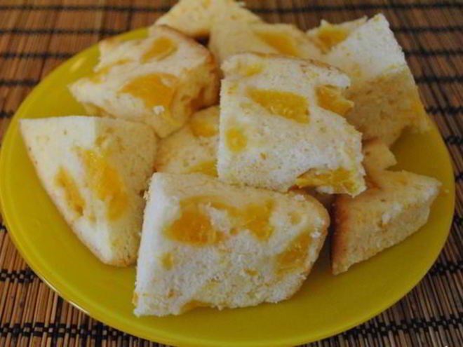 Рецепт простой апельсиновой шарлотки