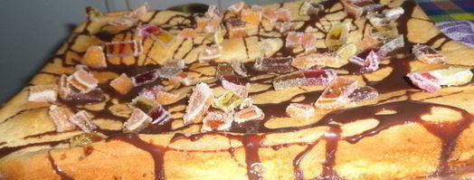 шарлотка апельсиновая. Шаг 4