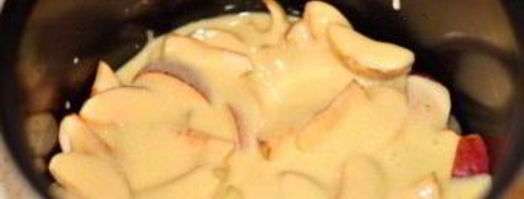 шарлотка для мультиварки. Шаг 4