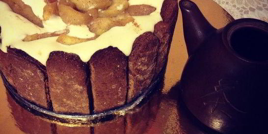 Шарлотка из имбирных пряников