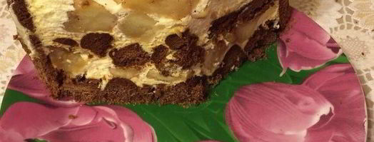 шарлотка из имбирных пряников. Шаг 12