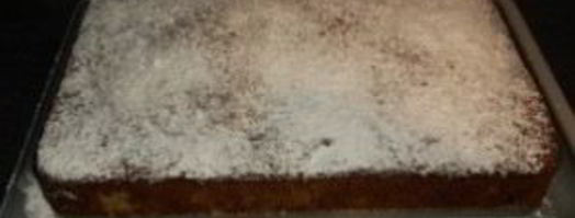 шарлотка на йогурте с яблоками. Шаг 9