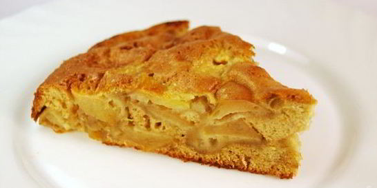 Шарлотка на молоке