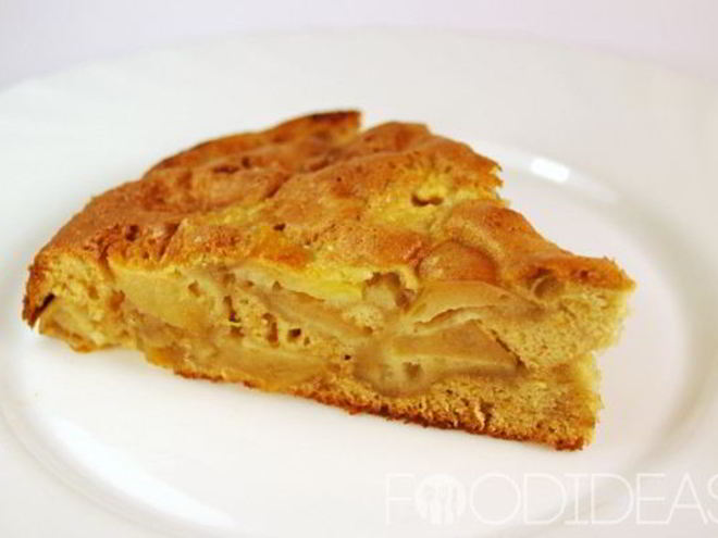 Рецепт шарлотки на молоке