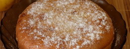 шарлотка на сметане с яблоками. Шаг 9