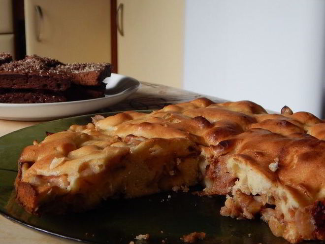 Рецепт шарлотки по-домашнему