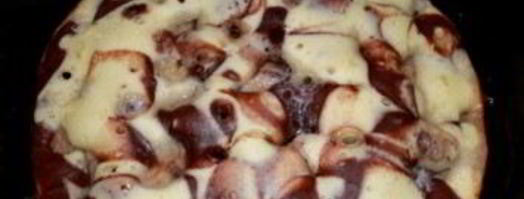 шарлотка с бананами в мультиварке. Шаг 7