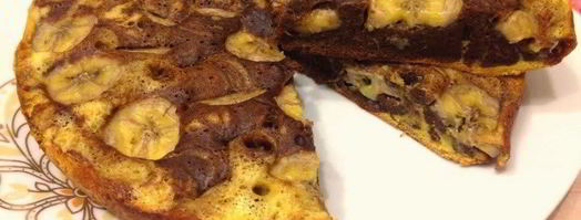 шарлотка с бананами. Шаг 7